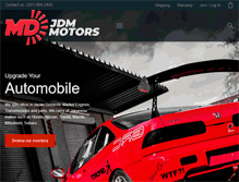 Tablet Screenshot of md-jdmmotors.com
